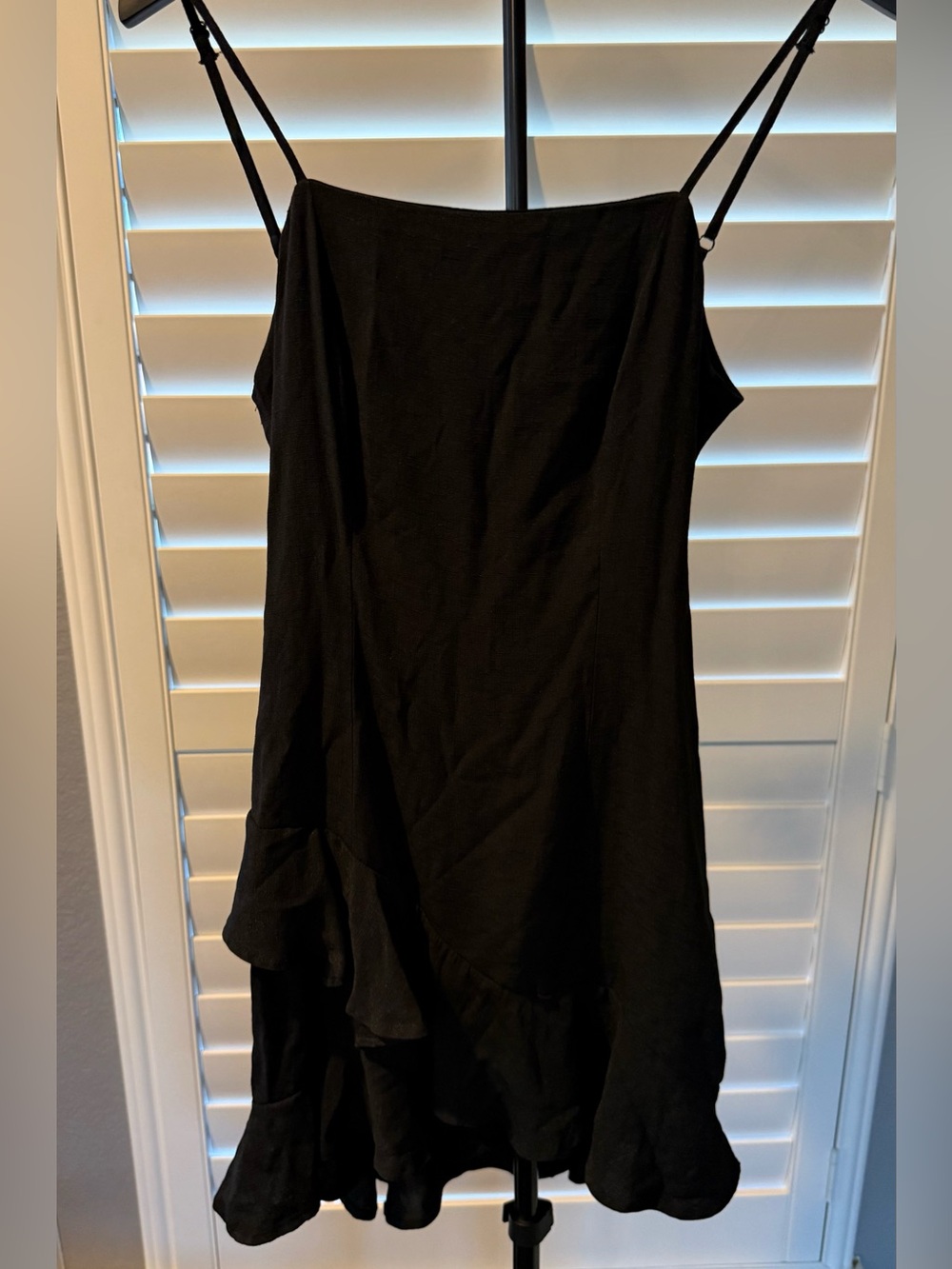 Black Mi Ami open back mini dress - Sz M/6